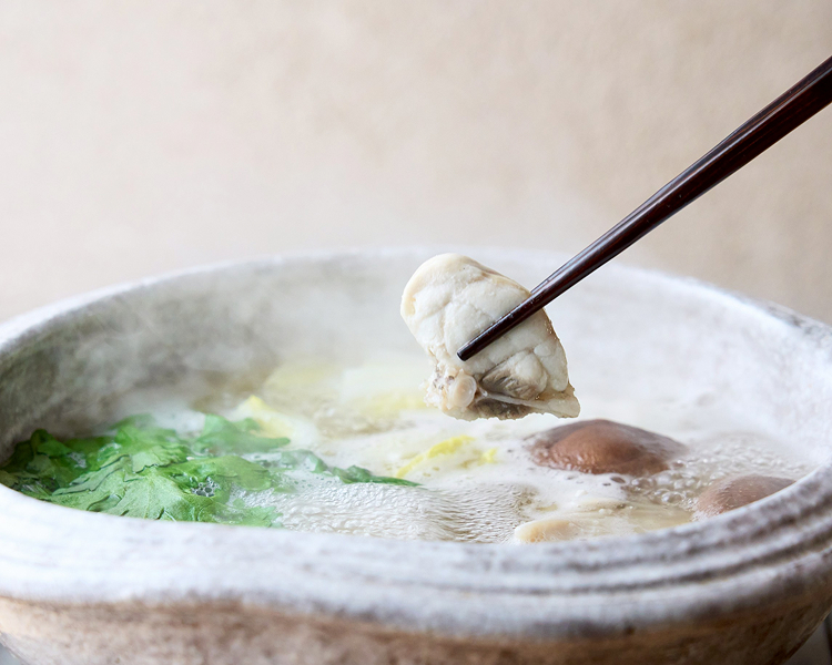 石かわ×虎白　ふく鍋