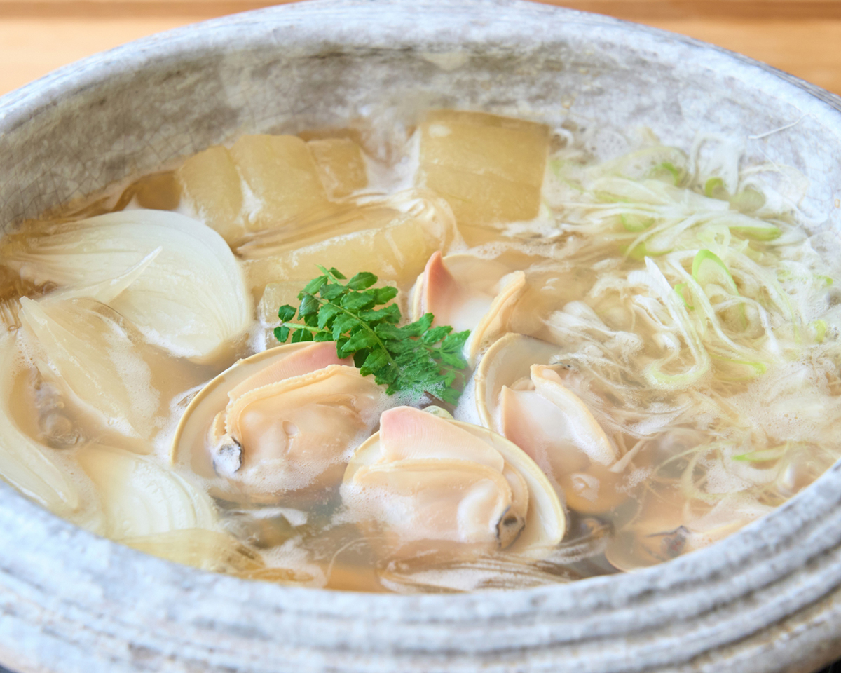 石かわ×虎白　厳選はまぐり鍋