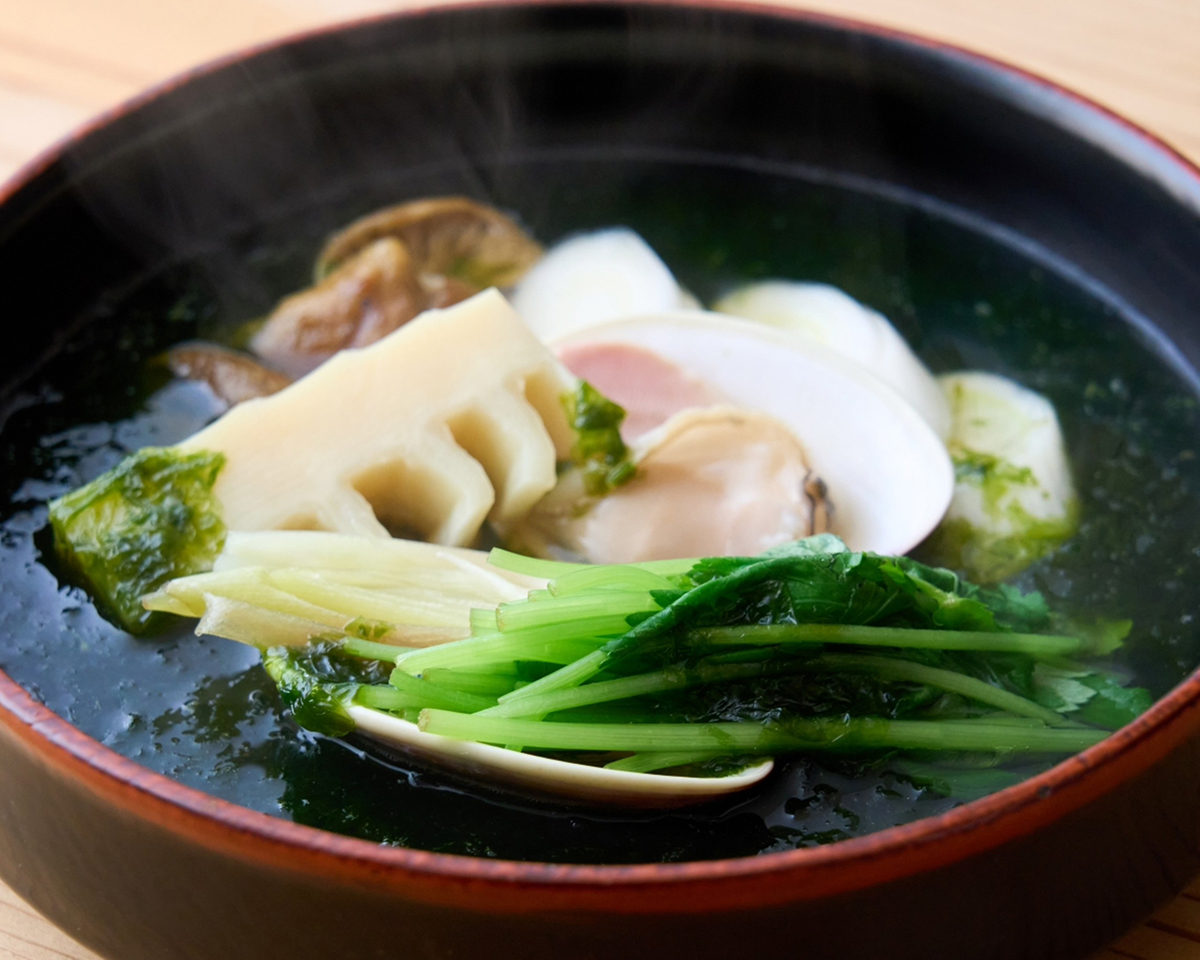 石かわ×虎白　海苔出汁鍋