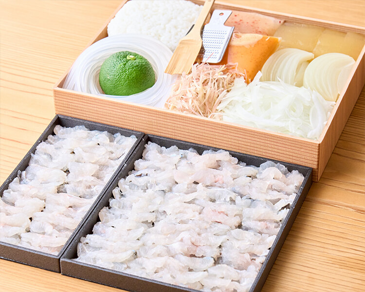 石かわ×虎白　鱧鍋